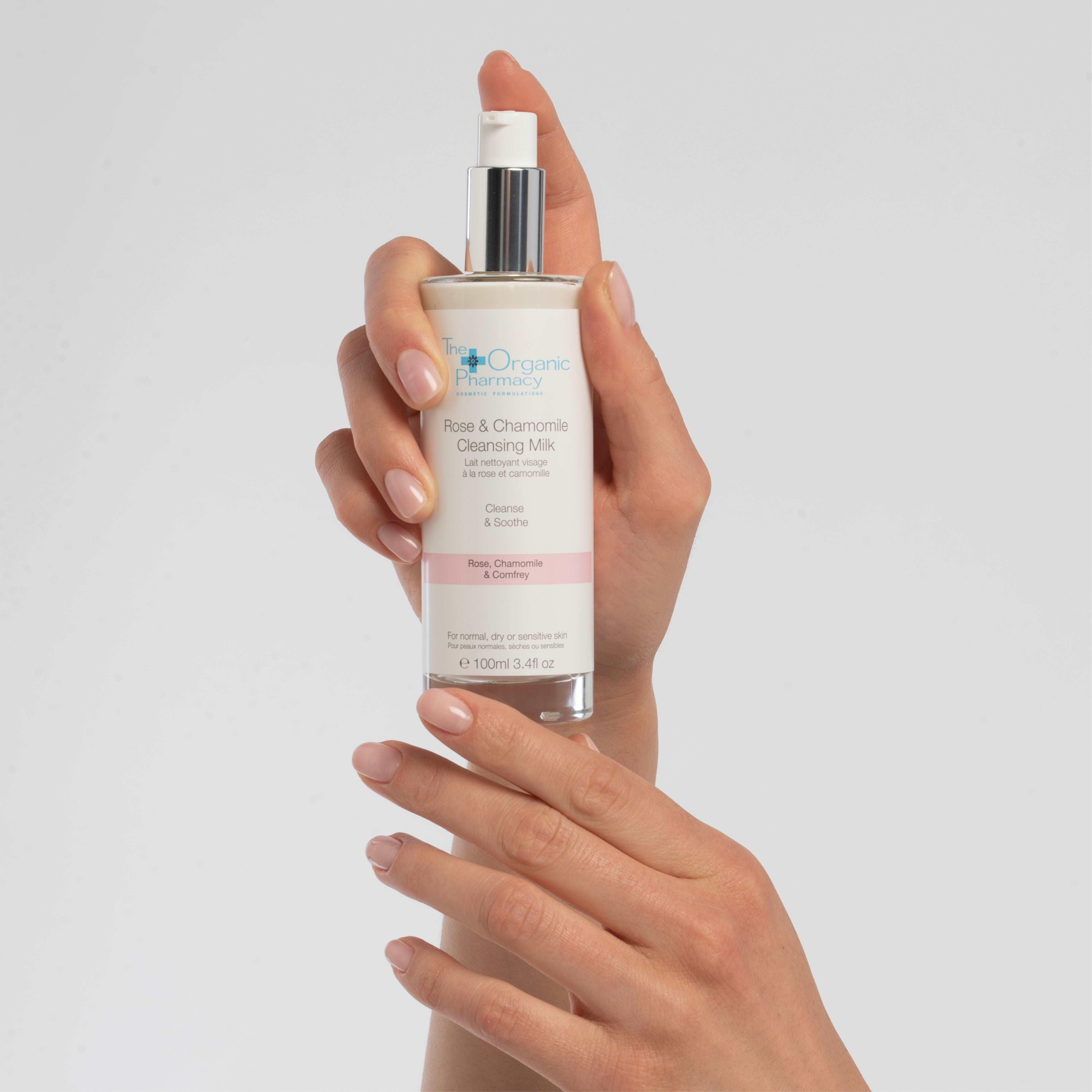 Rose & chamomile cleansing milk